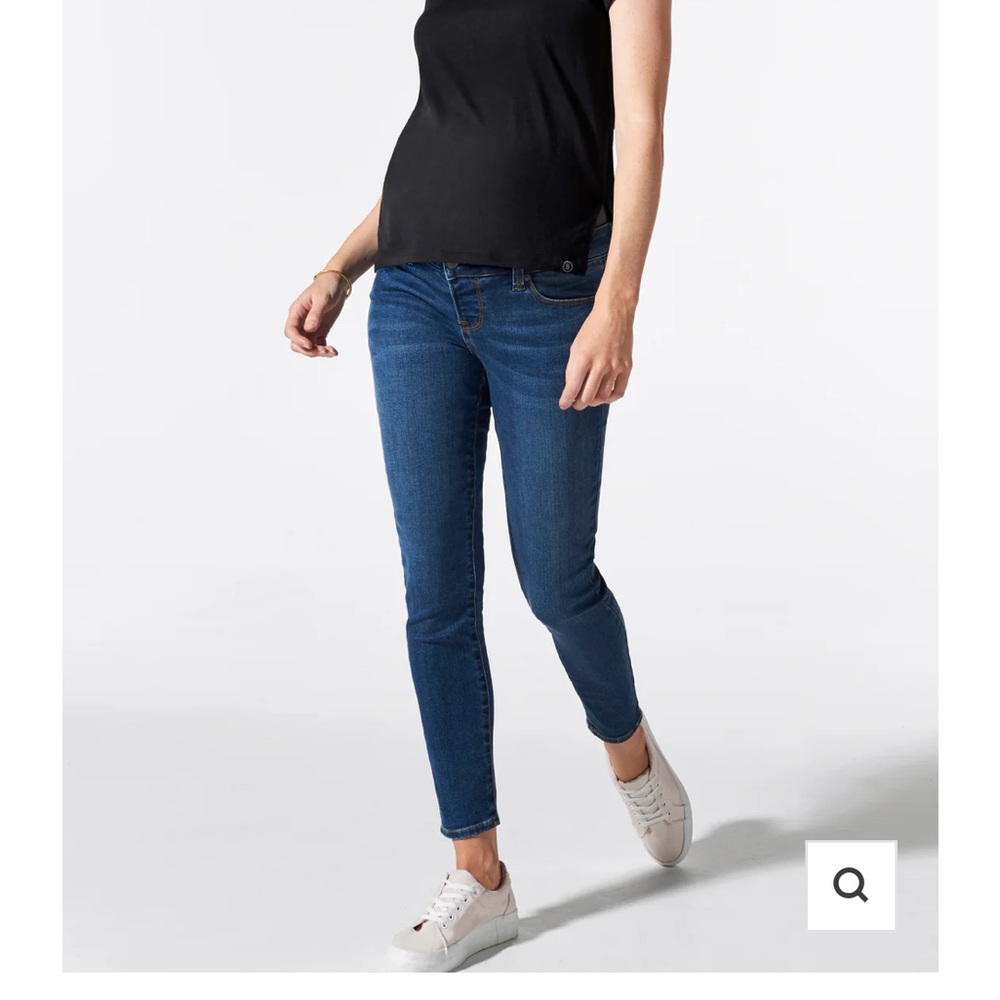 BLANQI Blue Skinny Jeans with Ankle Length Design